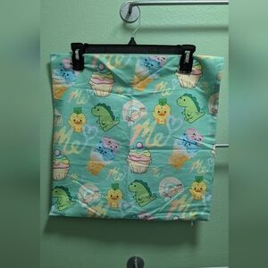 Moriah Elizabeth Cute Dinosaur and Cupcake Print Pillowcase